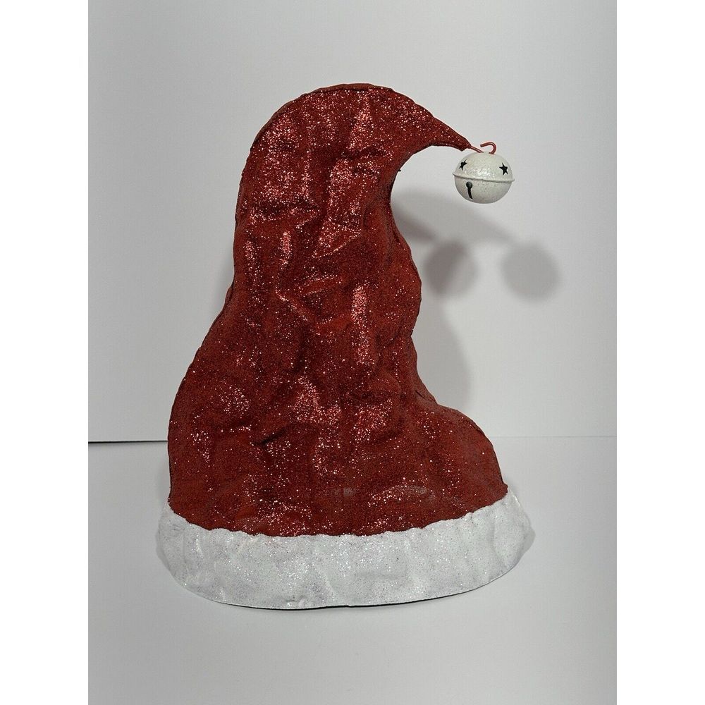 Santa Hat Christmas Tree Topper By‎ Peri Woltzer Screenings Holiday Decorations